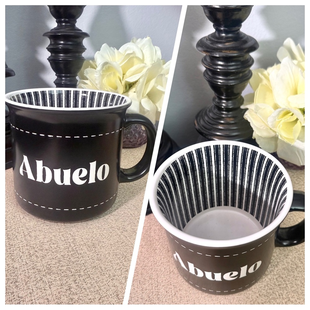 NWT ABUELO Grandpa Ceramic Mug